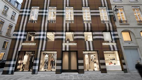 burberry paris boutique